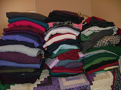 spring house clean clothes